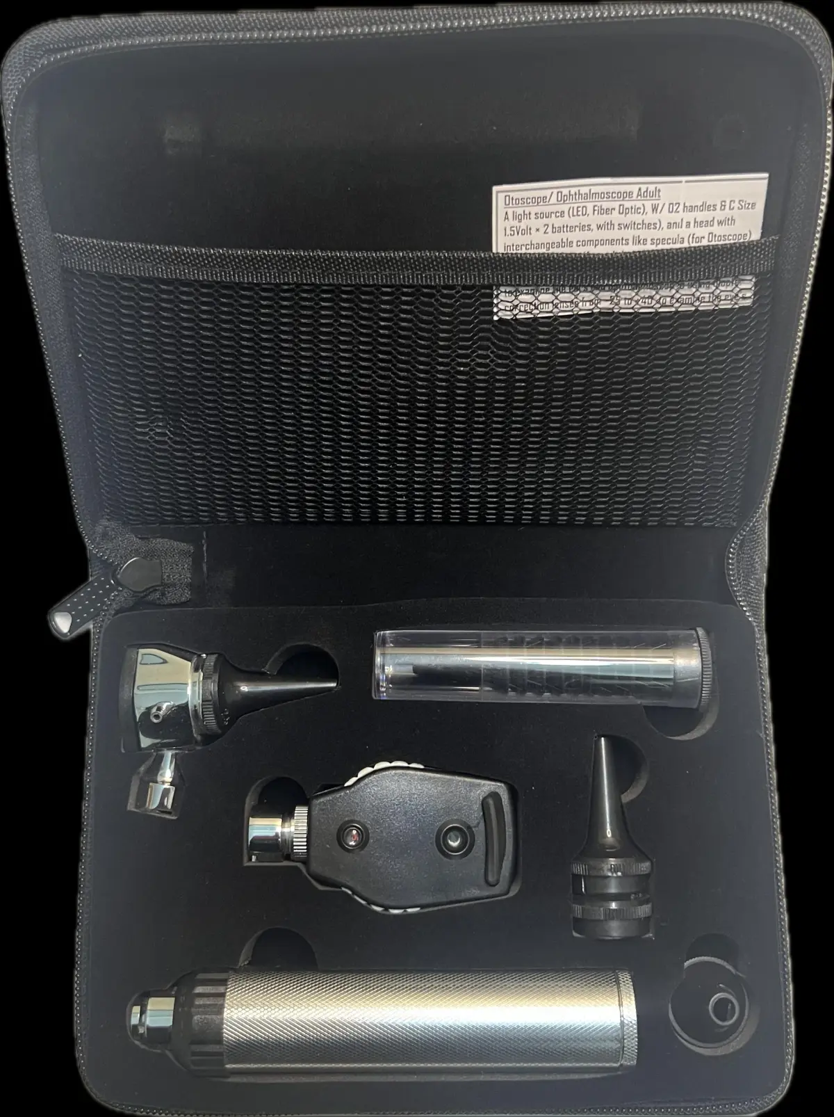 Fibre Optic Otoscope & Ophthalmoscope Diagnostic Set — Adult — ASQ Medical new medical equipment