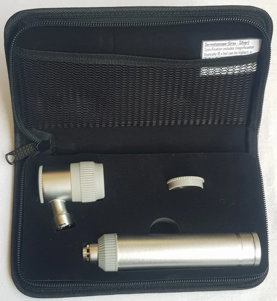 Dermatoscope for Skin Examination — 10× Magnification + LED Illumination