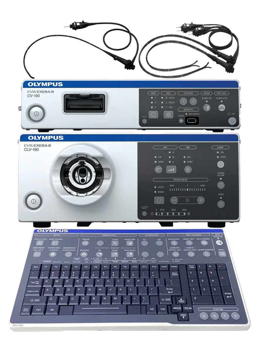 Olympus Evis Exera III CV-190 Video Endoscopy Tower System
