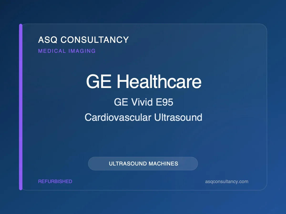 GE Vivid E95 Cardiovascular Ultrasound
