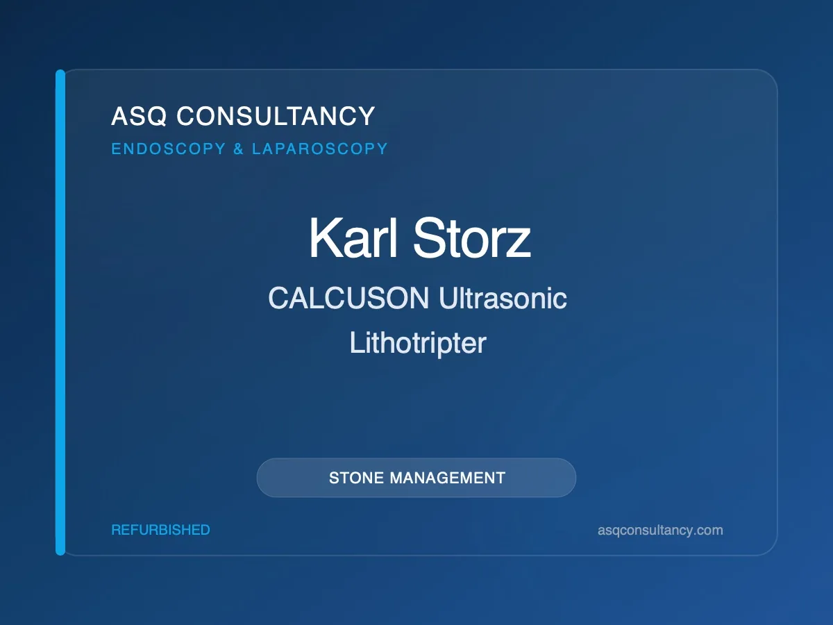 Karl Storz CALCUSON Ultrasonic Lithotripter