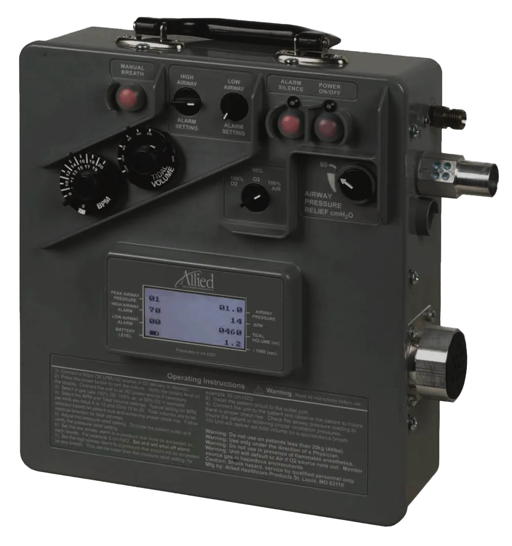 Allied MCV100-B Portable Ventilator