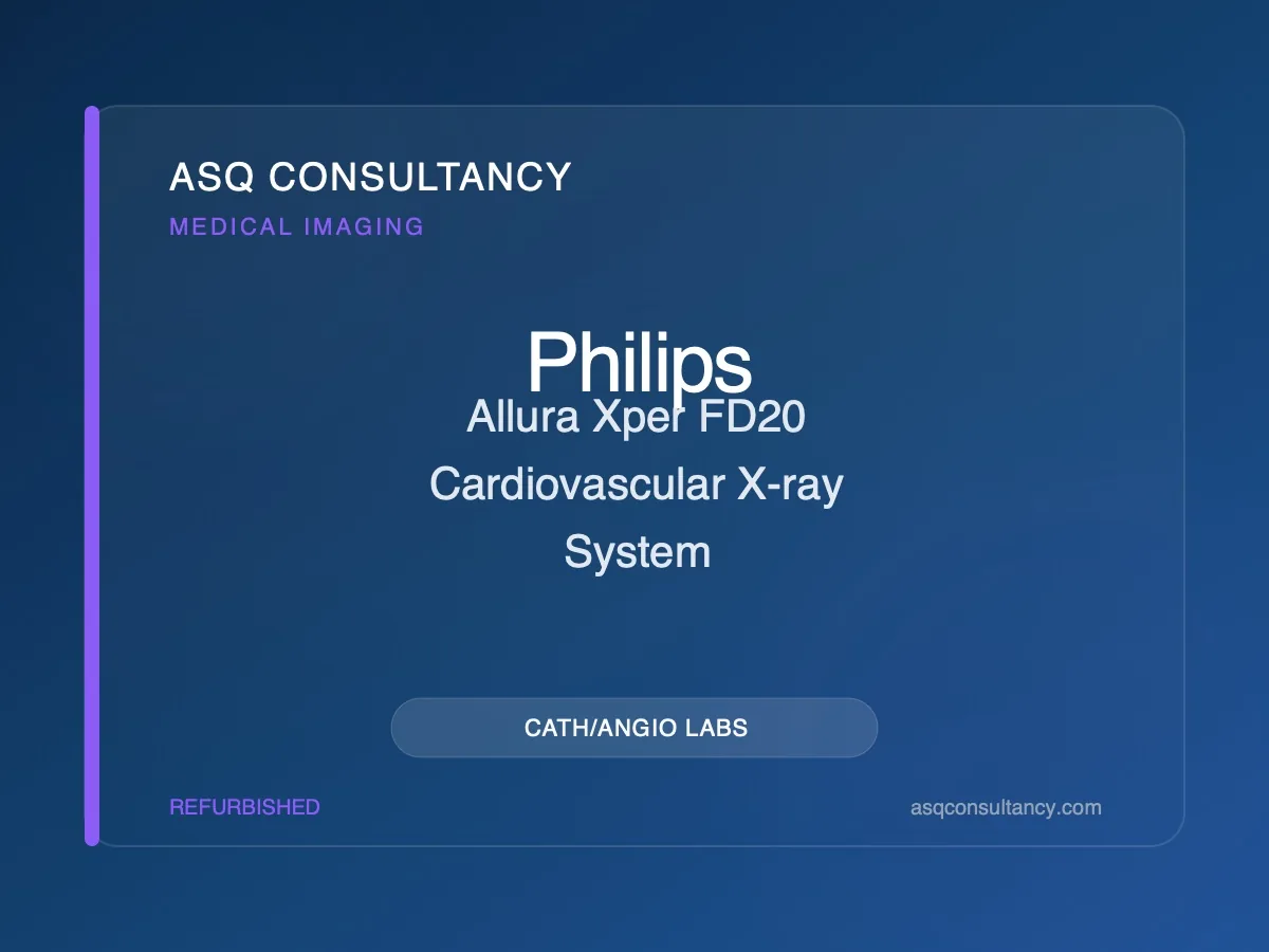 Philips Allura Xper FD20 Cardiovascular X-ray System