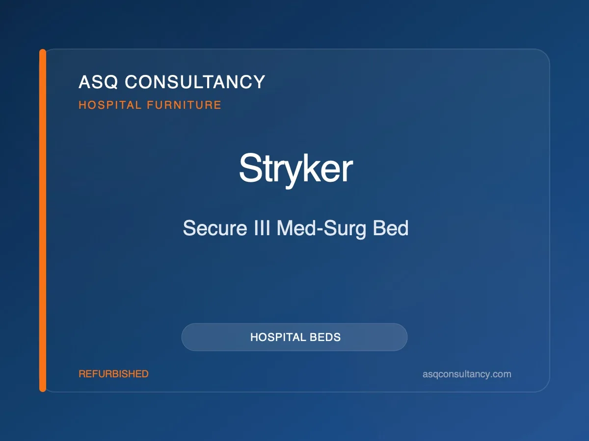 Stryker Secure III Med-Surg Bed