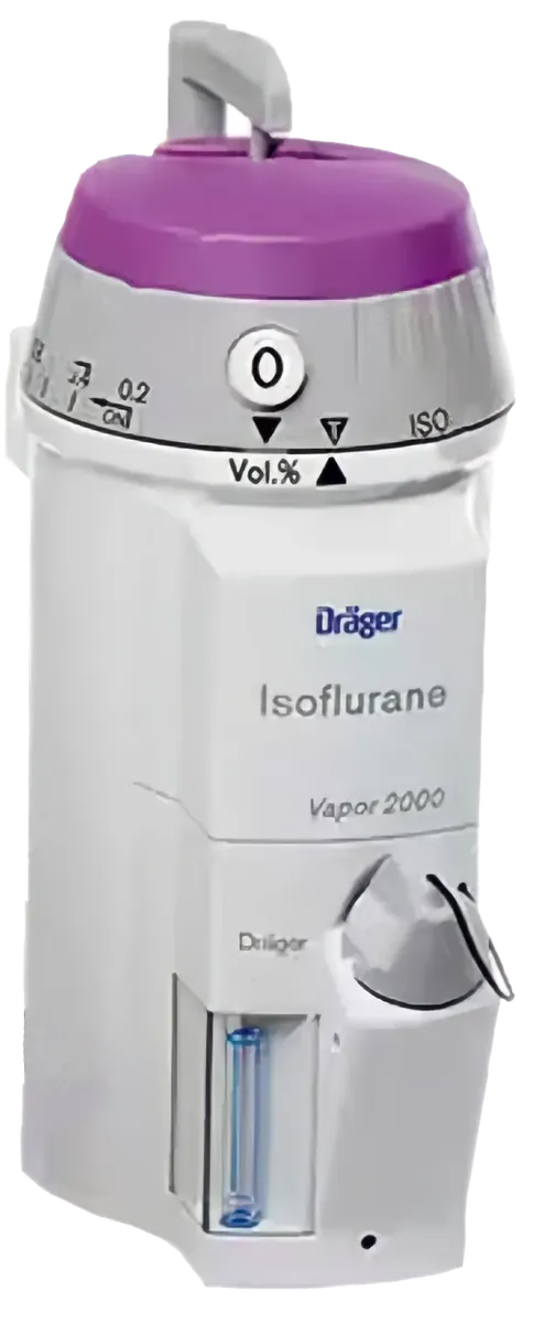 Drager Vapor 2000 Isoflurane Vaporizer
